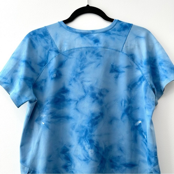 lululemon athletica Blue Tie-Dye Short Sleeve Tee - Picture 6 of 14